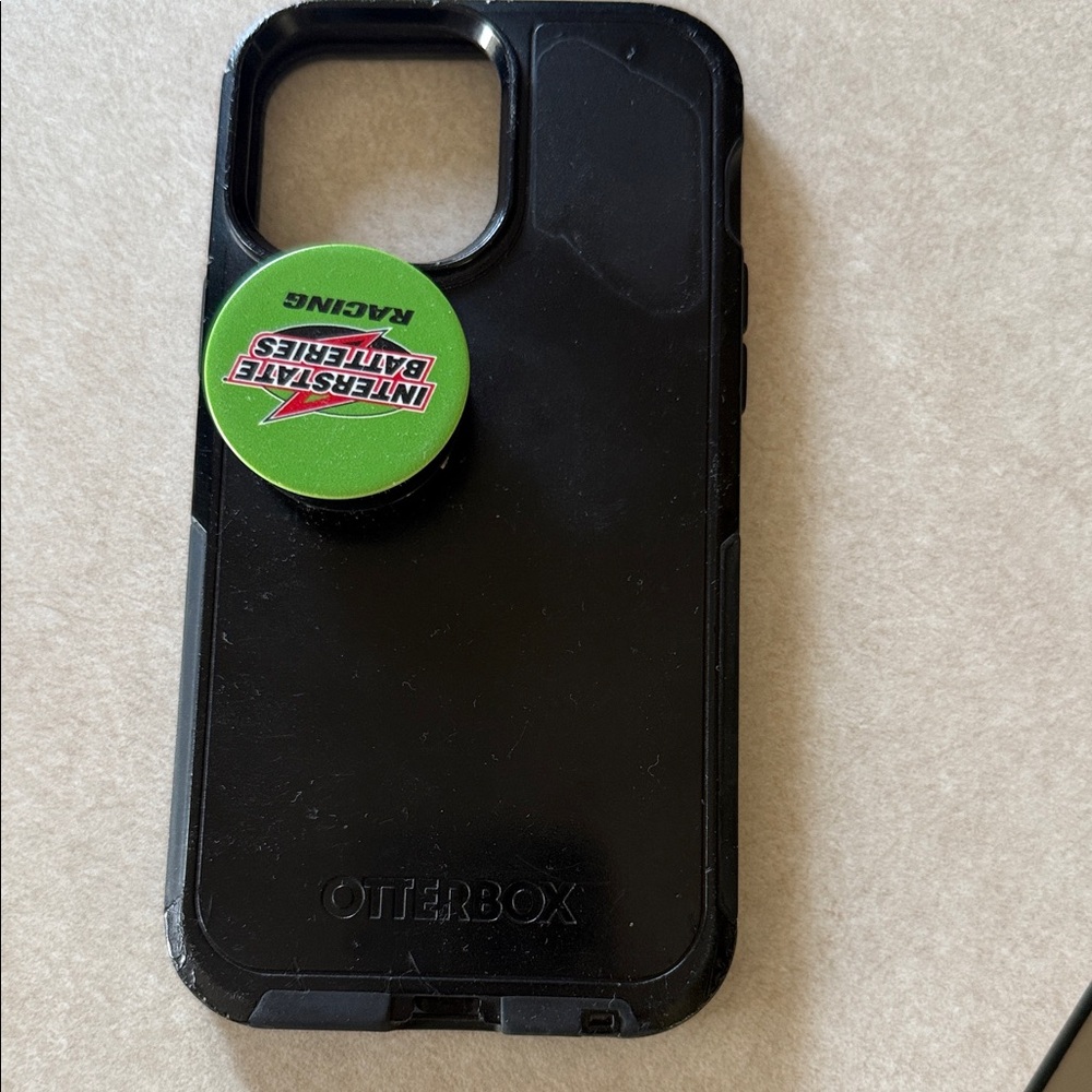 OtterBox Black Phone Case with PopSocket iPhone Pro Max 12